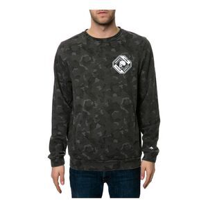 Emerica. Mens The Leeward Crewneck Sweatshirt, Grey, L, DM